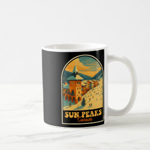Sun Peaks Canada Design Retro Ski Village Koffiemok