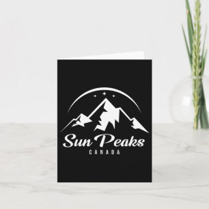 Sun Peaks Canada Skigebied Snowboarden Kaart