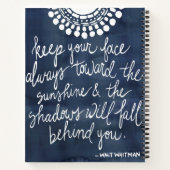 Sun Quote II Notitieboek (Achterkant)