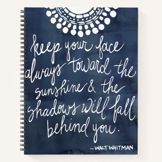 Sun Quote II Notitieboek (Voorkant)