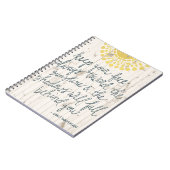 Sun Quote III Notitieboek (Linkerzijde)