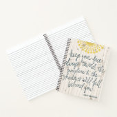 Sun Quote III Notitieboek (Binnen)