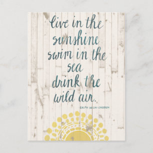 Sun Quote IV Briefkaart
