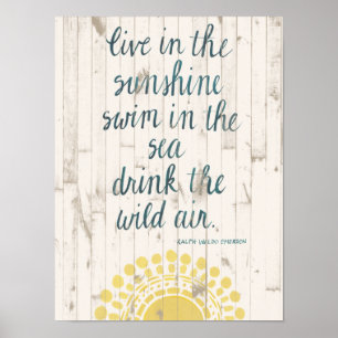 Sun Quote IV Poster