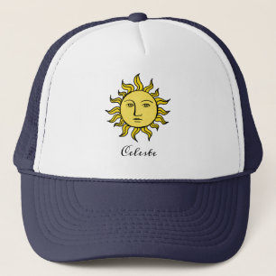 Sun Retro Magic Personalized Celestial Trucker Pet