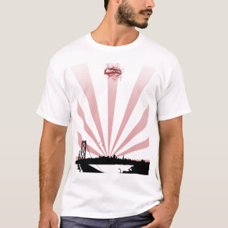 Sun Rise in City T-shirt