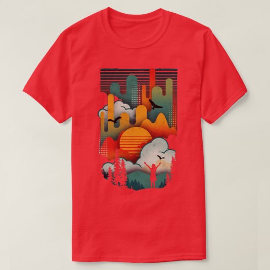 Sun Rise T-shirt (Design voorkant)