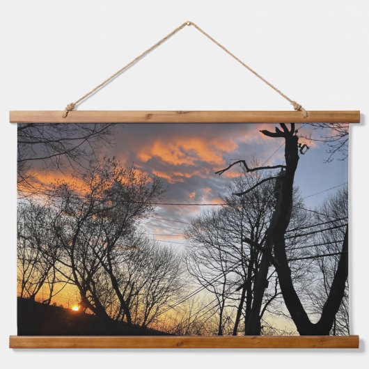 Sun Rises Hangend Wandkleed (Voorkant)