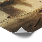 Sun Rising through Vapor door Joseph Turner Poster (Hoek)