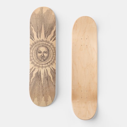 Sun | Robert Fludd | Skateboard (Voorkant)