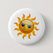 Sun 🌞 ronde button 5,7 cm (Voorkant)