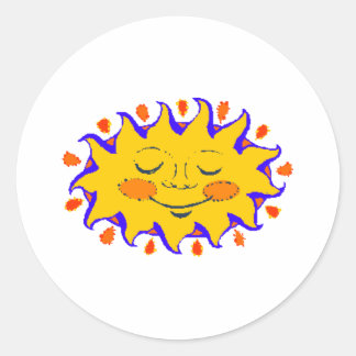 Sun Ronde Sticker