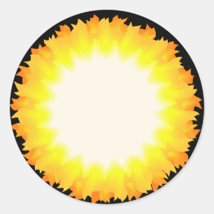 Sun Ronde Sticker