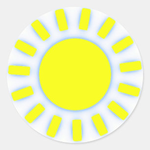 Sun Ronde Sticker
