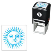 SUN RUBBER STAMP ZELFINKTENDE STEMPEL (In situ)