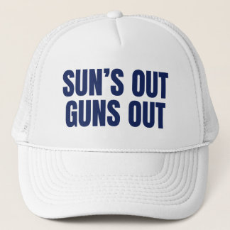 Sun’s Out Guns Out Trucker Pet