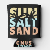 Sun Salt Sand Beach Summer Blikjeskoeler (Achterkant)