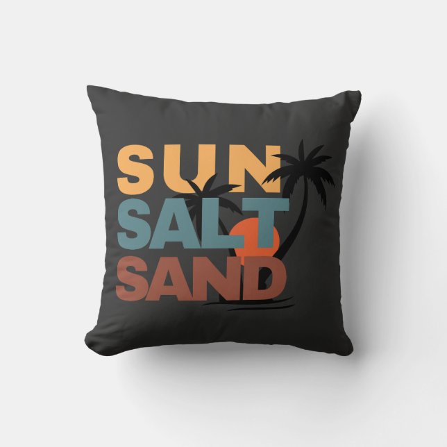 Sun Salt Sand Kussen (Voorkant)