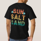 "sun salt sand" t-shirt (Dos)