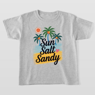 Sun Salt Sandy - Tropische strandvakantie T-shirt
