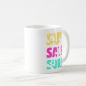 Sun Salt Surf - Summer Vibes Koffiemok (Voorkant rechts)