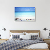 Sun Sand and Money II Canvas Afdruk (Insitu (Slaapkamer))