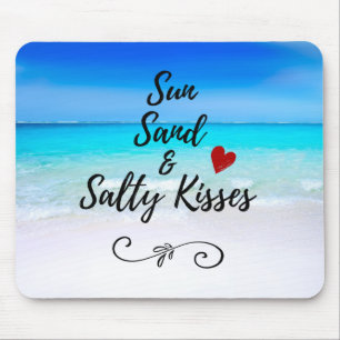 Sun Sand and Salty Kisses Tropical Beach Muismat