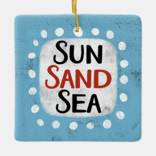 Sun Sand Zee Ornament