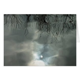 Sun se reflète outre de l'eau