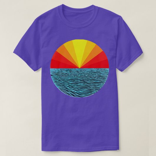 Sun set 1 t-shirt (Design voorkant)