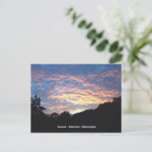 Sun Set Briefkaart (Staand voorkant)