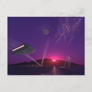 Sun Set Sail Briefkaart