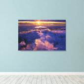 Sun Shining on Ice Canvas Afdruk (Insitu (Houten vloer))