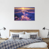 Sun Shining on Ice Canvas Afdruk (Insitu (Slaapkamer))