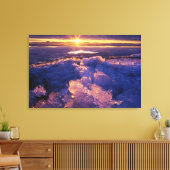 Sun Shining on Ice Canvas Afdruk (Insitu (Woonkamer))