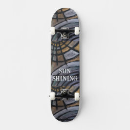 SUN SHINING SKATEBOARD DESIGN