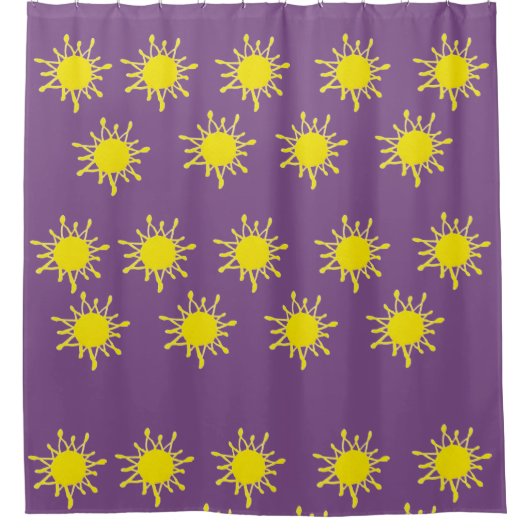 Sun Shower Curtain Douchegordijn (Voorkant)