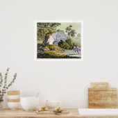 Sun shrine, Peru, uit Le Costume Ancien et Moder Poster (Keuken)