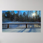 Sun, Snow & Shadows,  Poster (Devant)