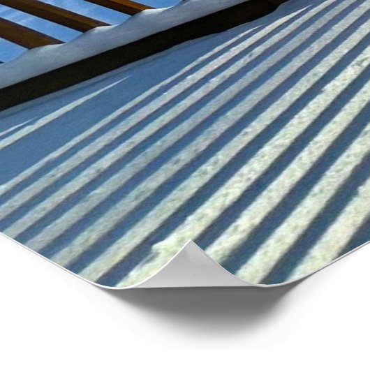 Sun, Snow & Shadows,  Poster (Coin)