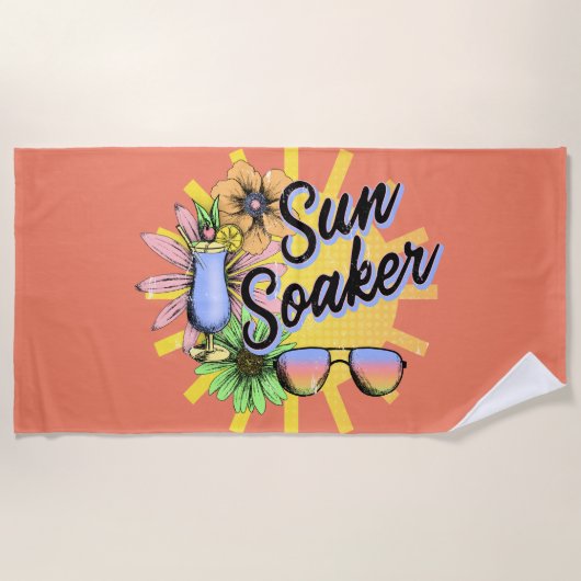 Sun Soaker Strandlaken (Voorkant)