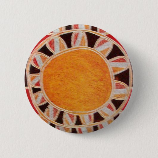 SUN SOLAR ENERGY RONDE BUTTON 5,7 CM (Voorkant)