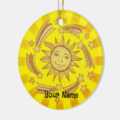 Sun Stars Keramisch Ornament (Links)