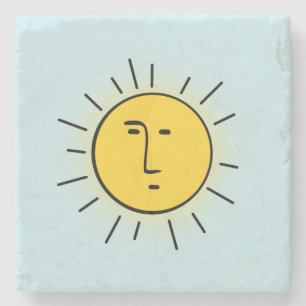 Sun Stenen Onderzetter