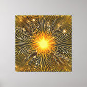 Sun Streaks Canvas Afdruk (Voorkant)