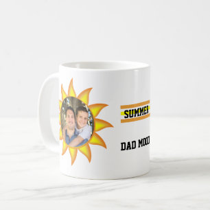Sun Summer Dad Mood Fathers Day Coffee Mok