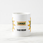 Sun Summer Papa Mood Fête des pères Café Mug (Centre)