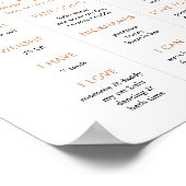 Sun Sunshine First Birthday Milestone Birthday Poster (Hoek)