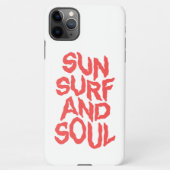 Sun, surf, and soul. iPhone hoesje (Achterkant)