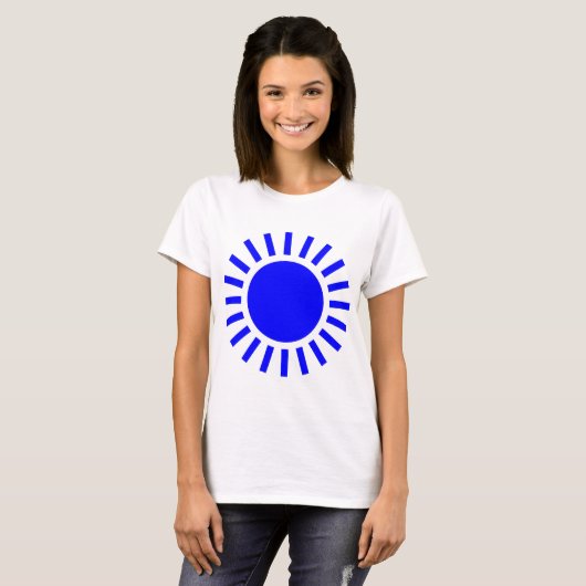 Sun-symbool T-shirt (Voorkant volledig)
